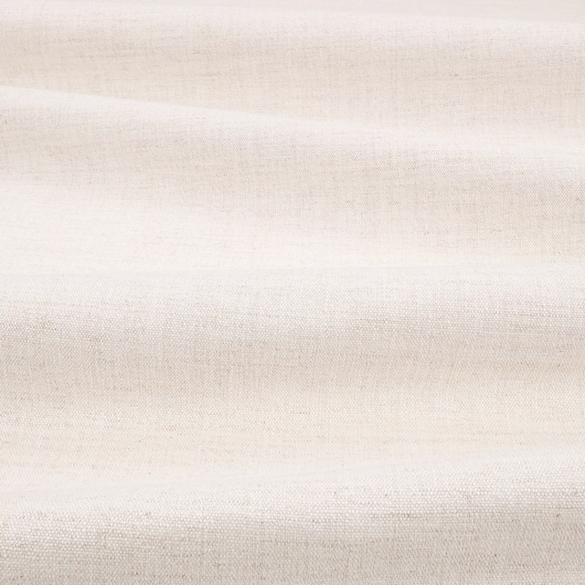 Pale sand beige plain weave with subtle horizontal tonal variation