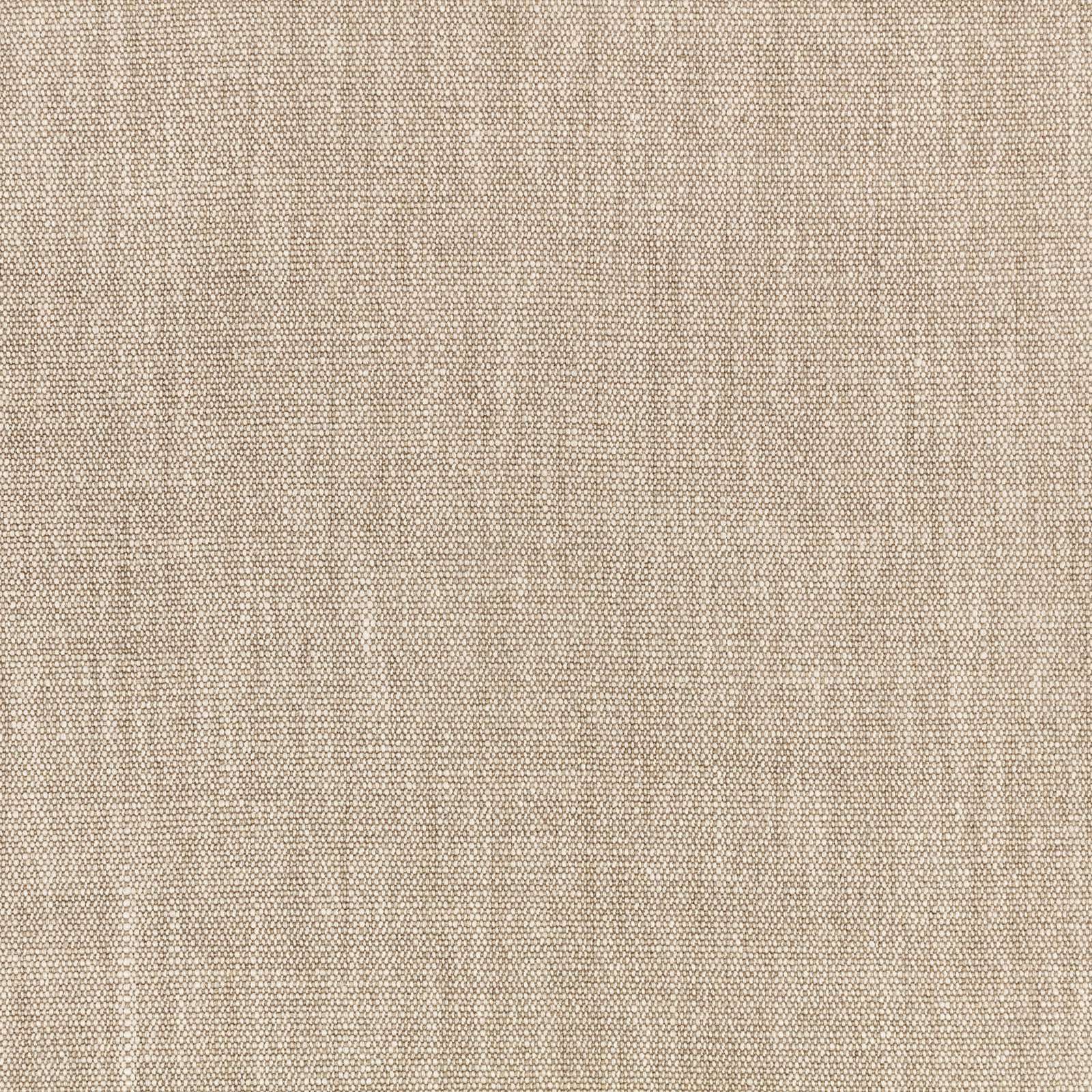 Warm greige plain weave with fine flecks and subtle vertical tonal variation