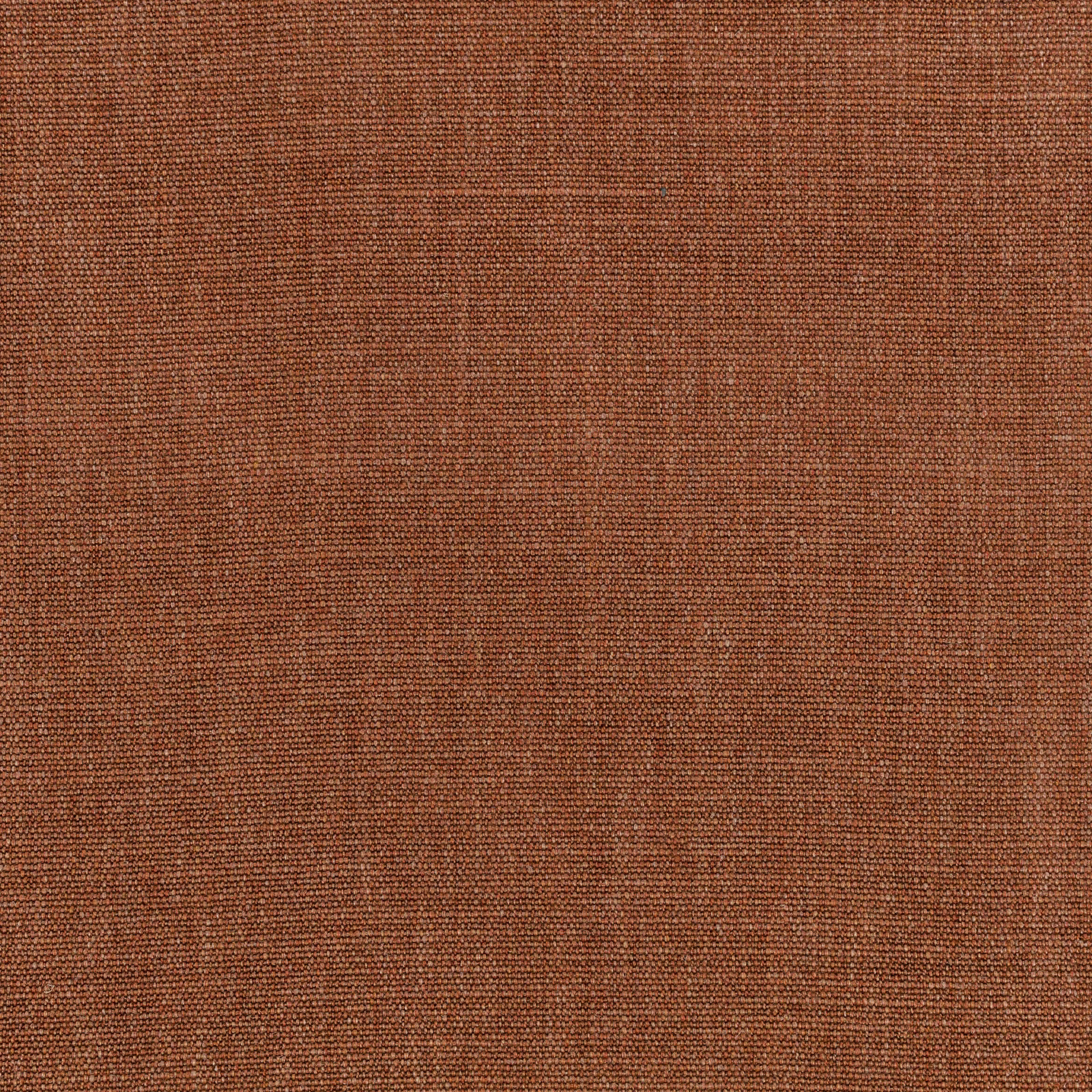 Burnt orange plain weave with fine crosshatch texture and subtle tonal variation