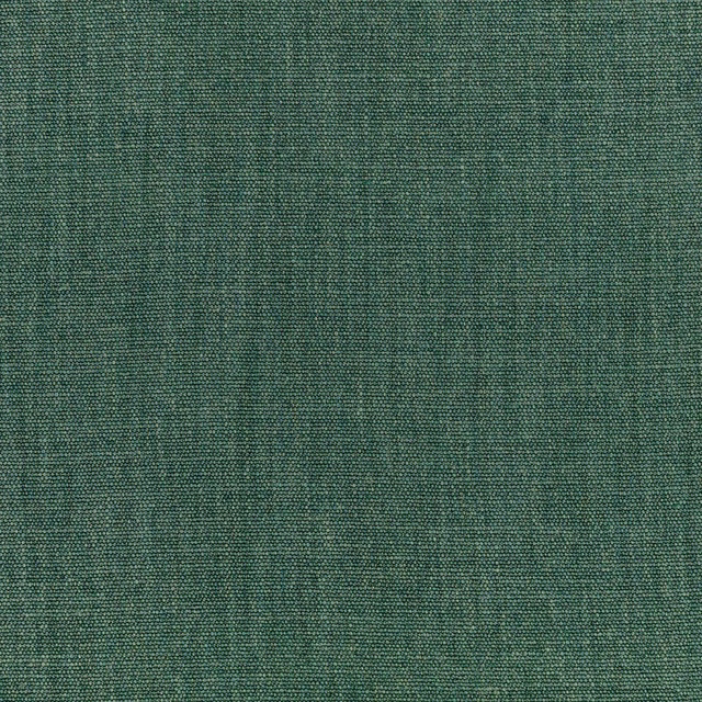 Deep peacock teal plain-weave fabric with subtly mottled darker and lighter threads