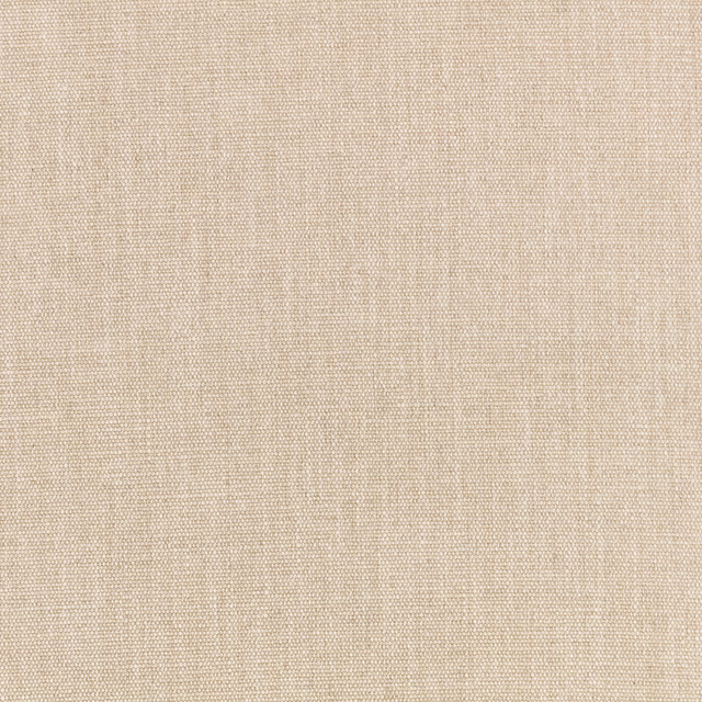 Close-up of M650 Sand’s pale beige plain weave with fine vertical texture