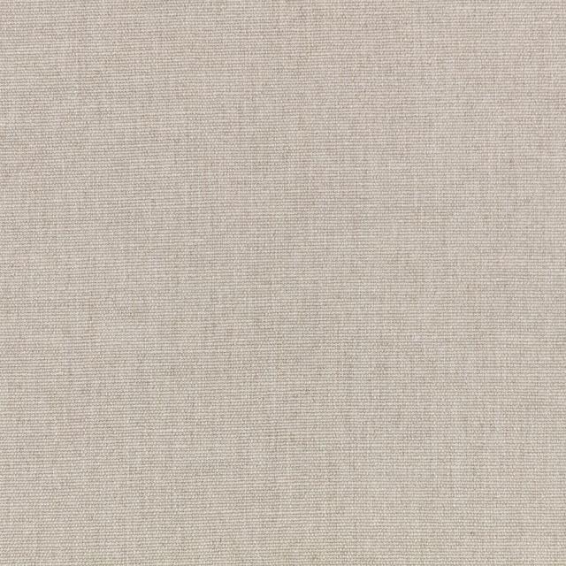 Close-up of M650 Sepia’s warm taupe-beige fine plain weave with subtle horizontal texture