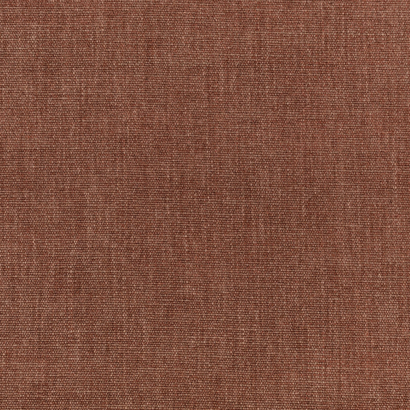 Warm sienna-brown plain weave with fine texture and subtle tonal variation