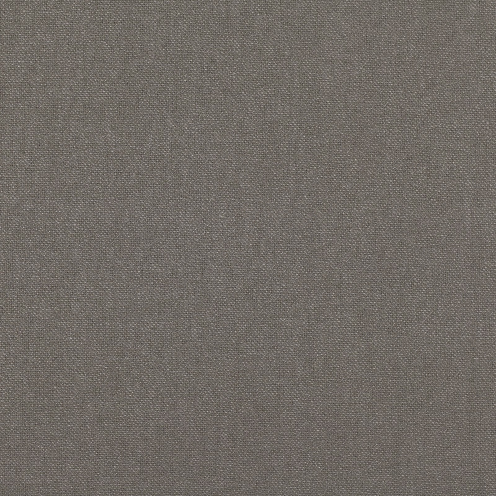 Close-up of taupe-grey Mode Driftwood with a fine, subtly varied plain weave.