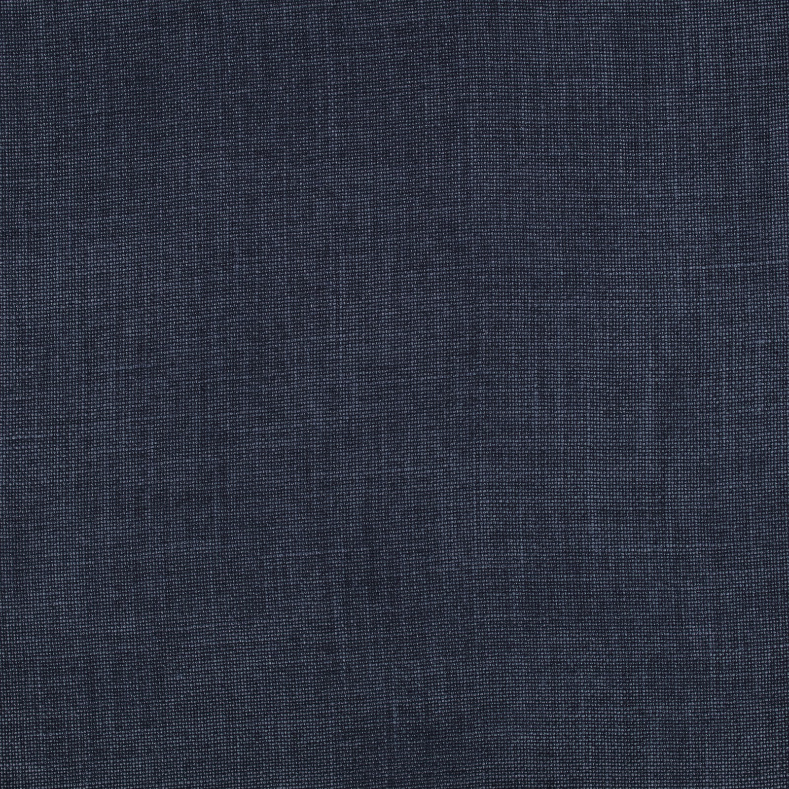 Deep indigo-blue woven fabric with fine crosshatch and subtle tonal variation