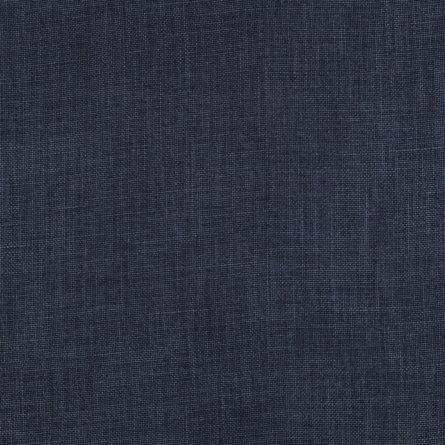 Deep indigo-blue woven fabric with fine crosshatch and subtle tonal variation