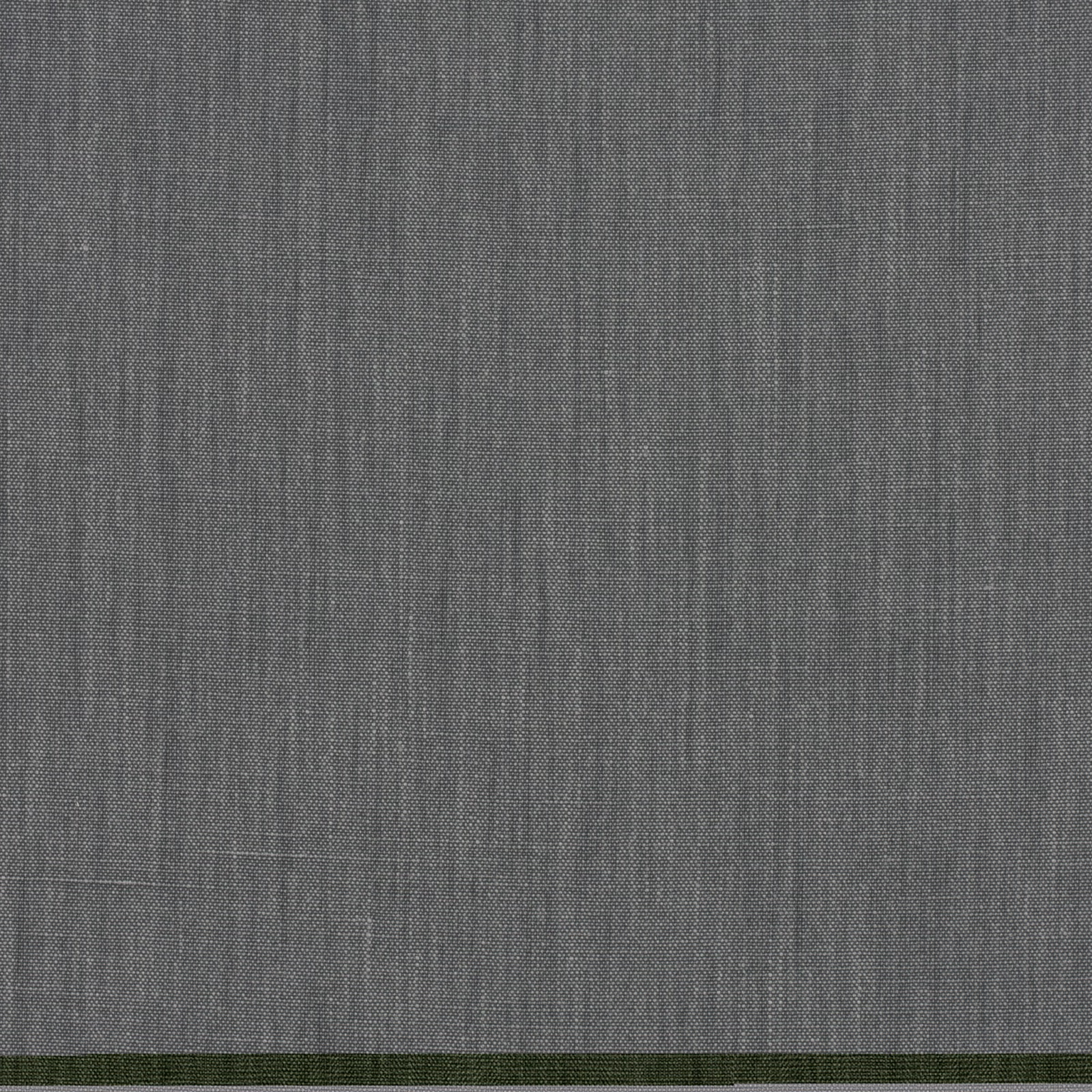 Cool aluminium-grey fabric swatch with fine vertical woven texture