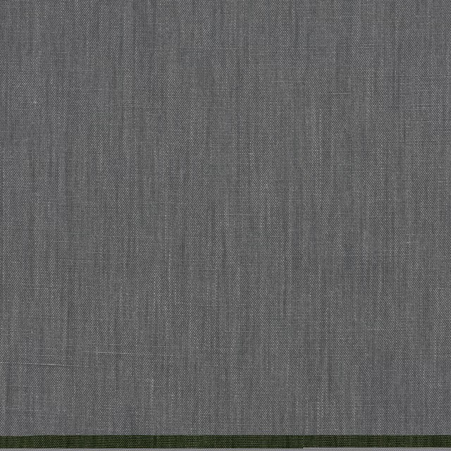 Cool aluminium-grey fabric swatch with fine vertical woven texture