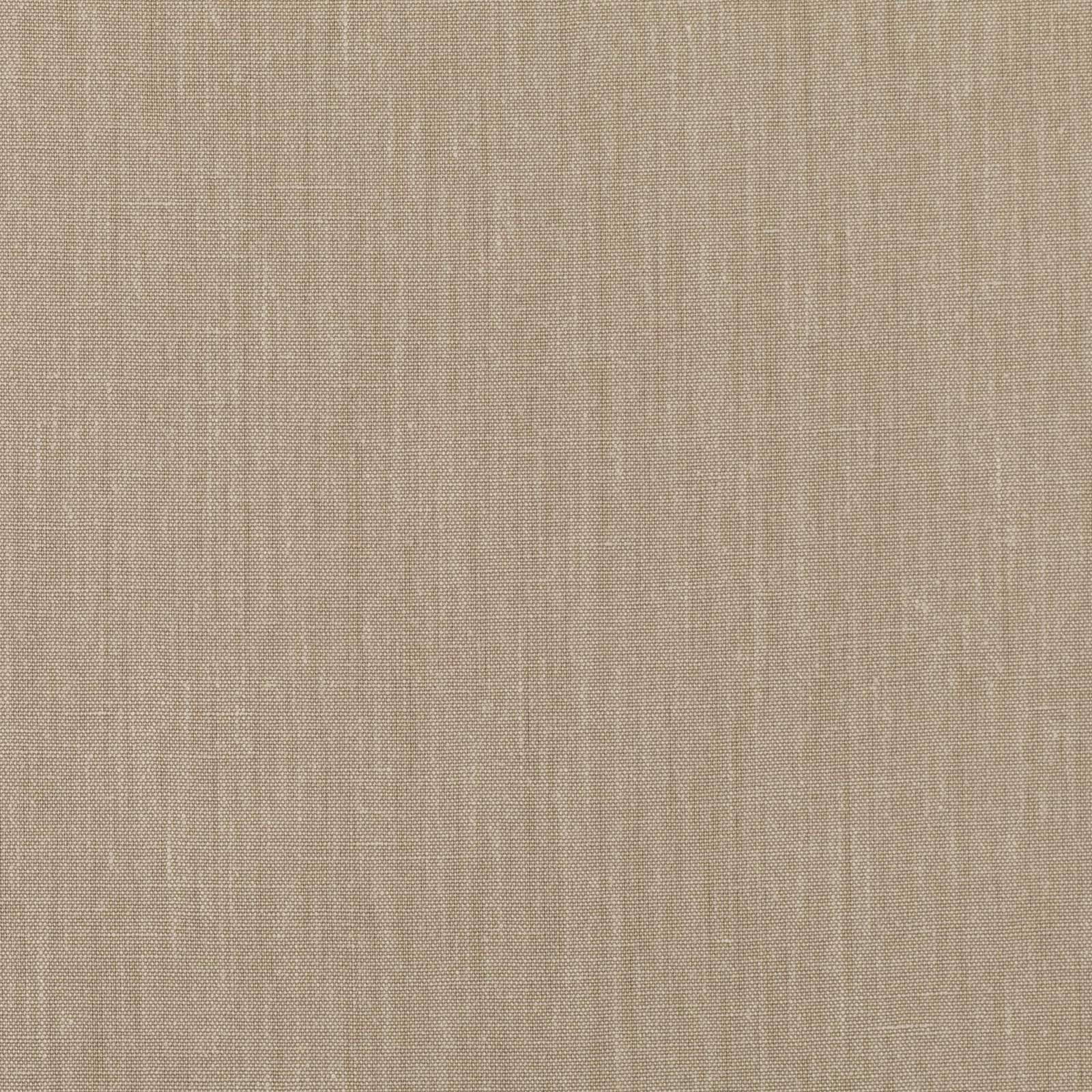 Warm sand-beige woven swatch with fine vertical slubs and a soft matte surface