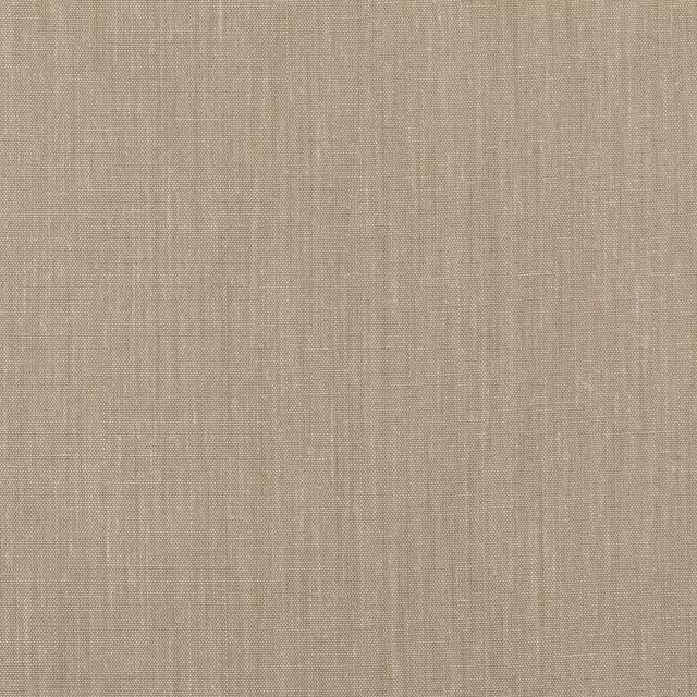 Warm sand-beige woven swatch with fine vertical slubs and a soft matte surface