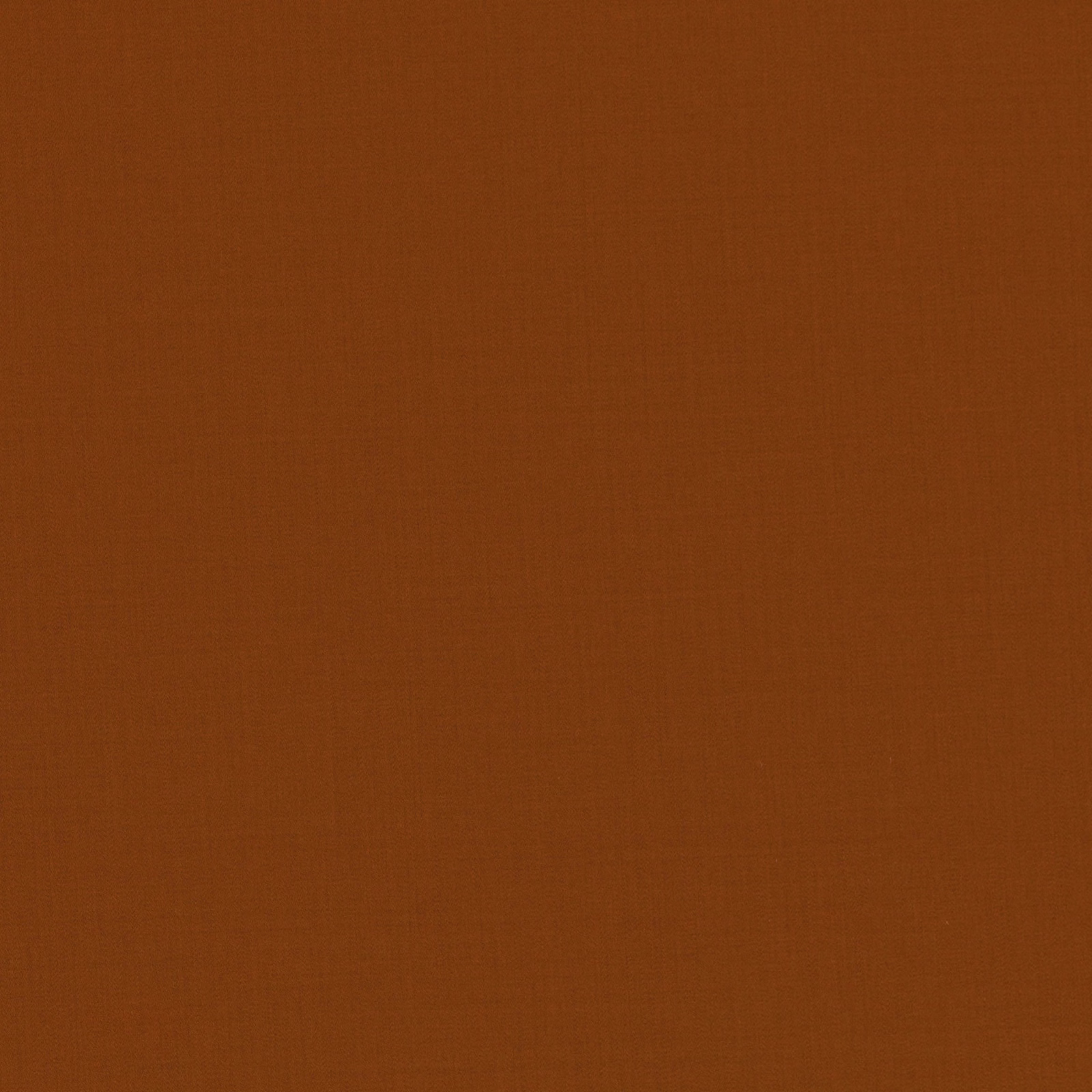 Deep carnelian-orange plain weave with a fine, subtly textured surface