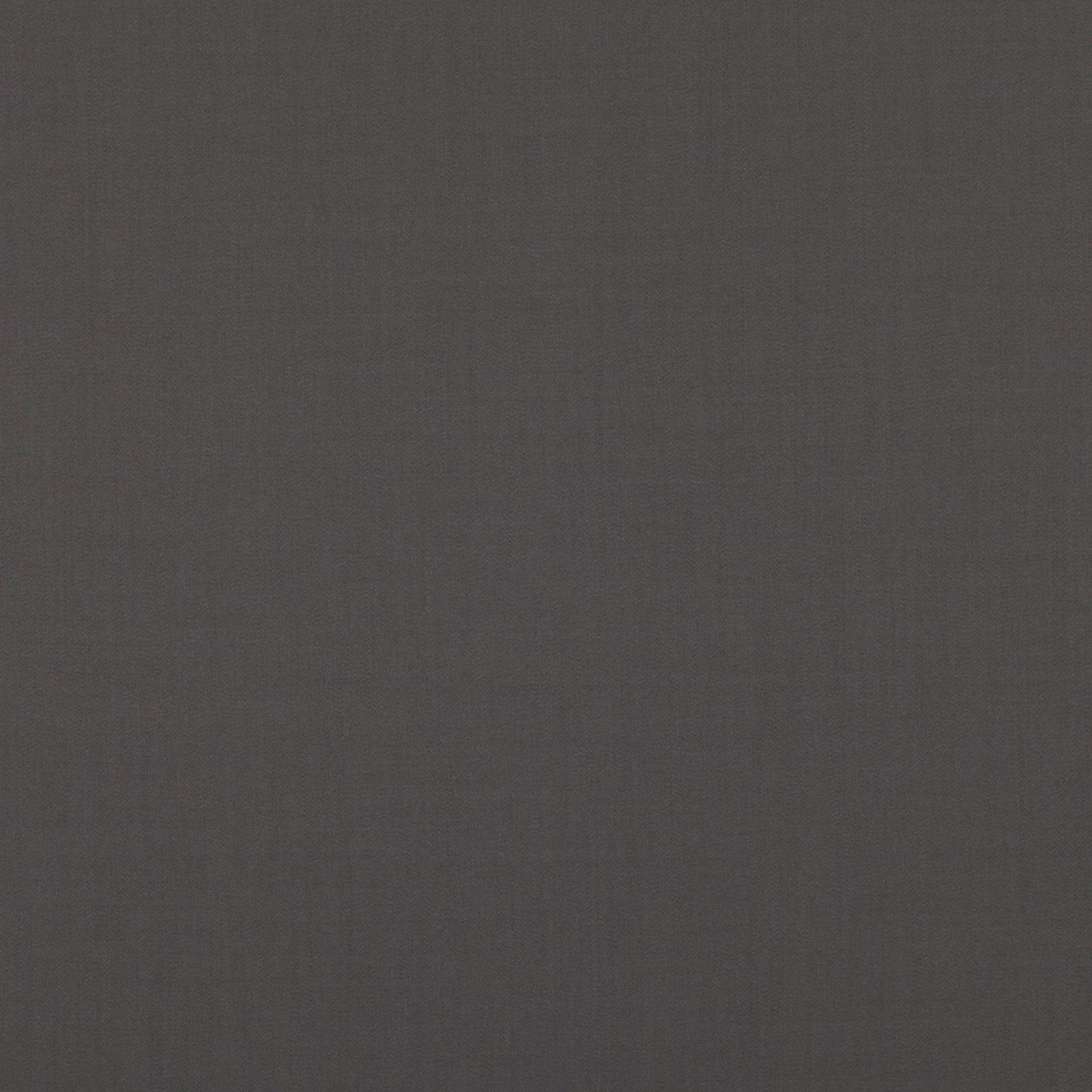 Deep grey-brown plain weave with subtle vertical texture in the Town Driftwood swatch