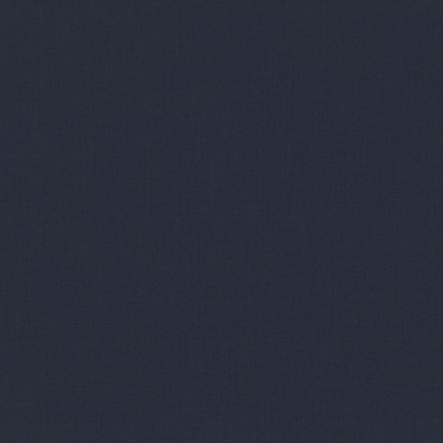 Dark ink-blue plain fabric with a fine, subtly textured woven surface