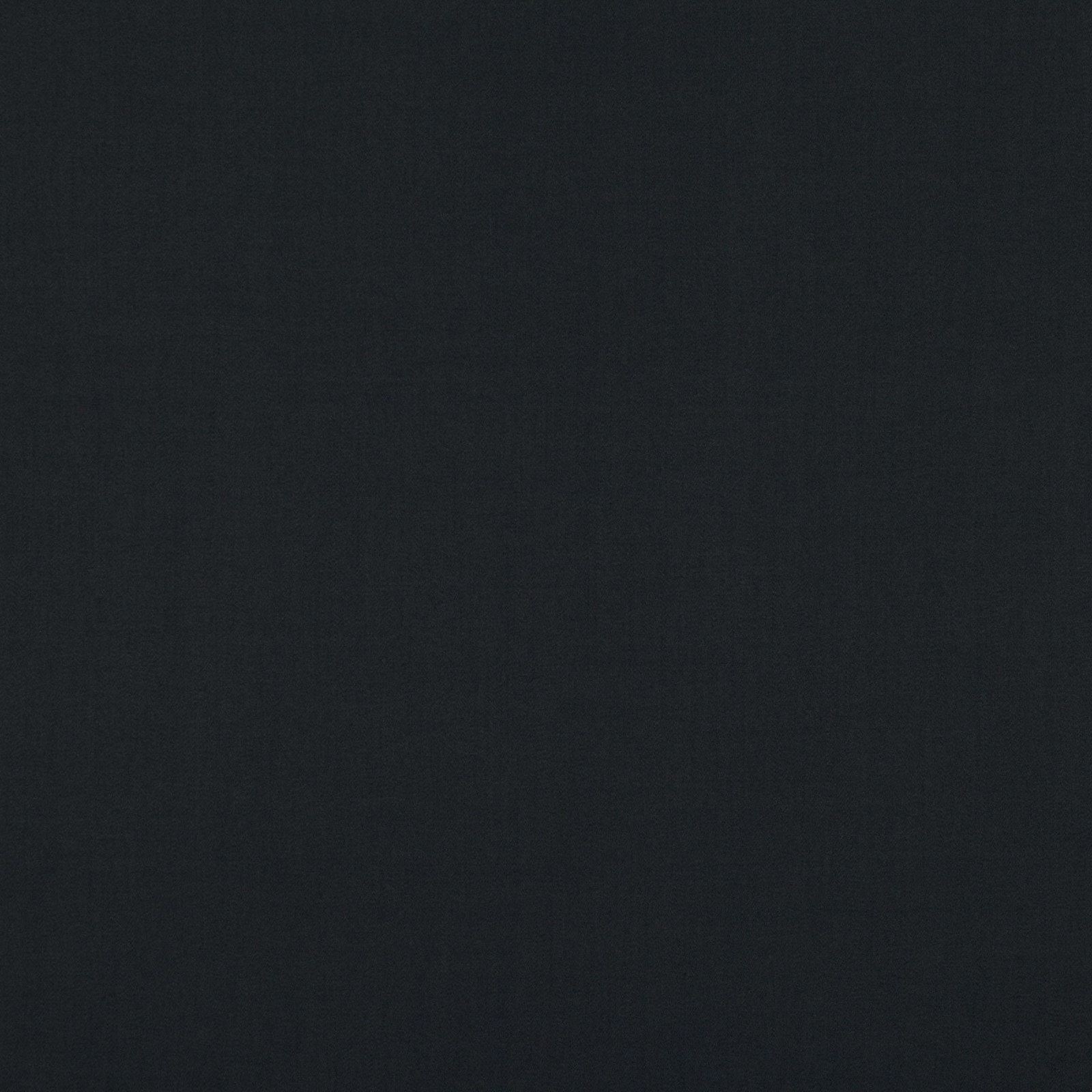 Near-black midnight blue plain weave with a softly textured matte surface