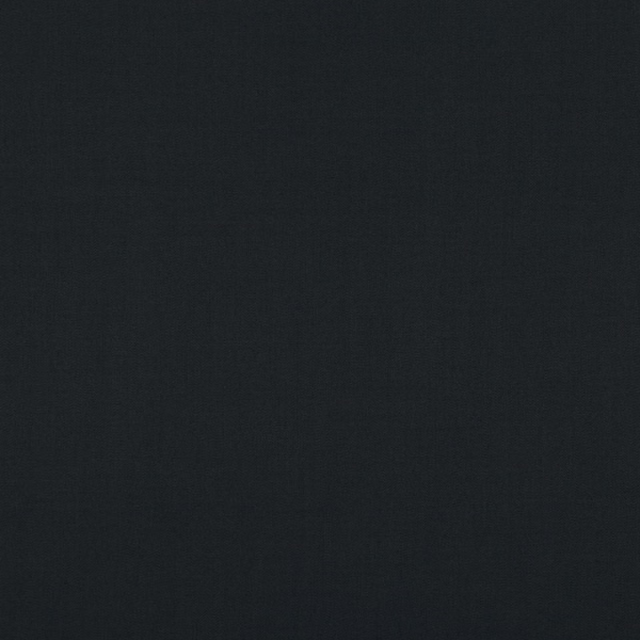 Near-black midnight blue plain weave with a softly textured matte surface