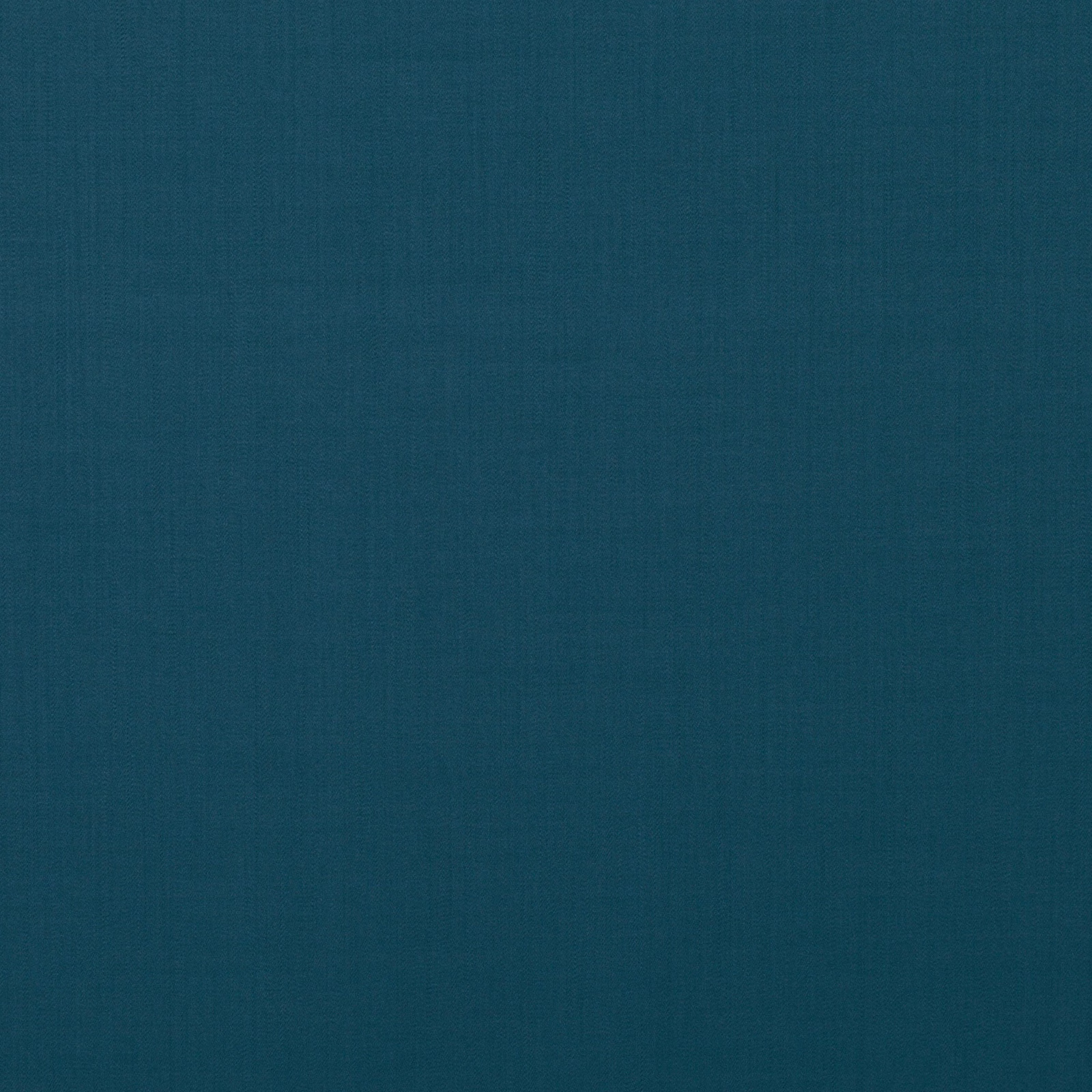 Deep blue-teal plain weave with fine tonal texture and a softly matt surface