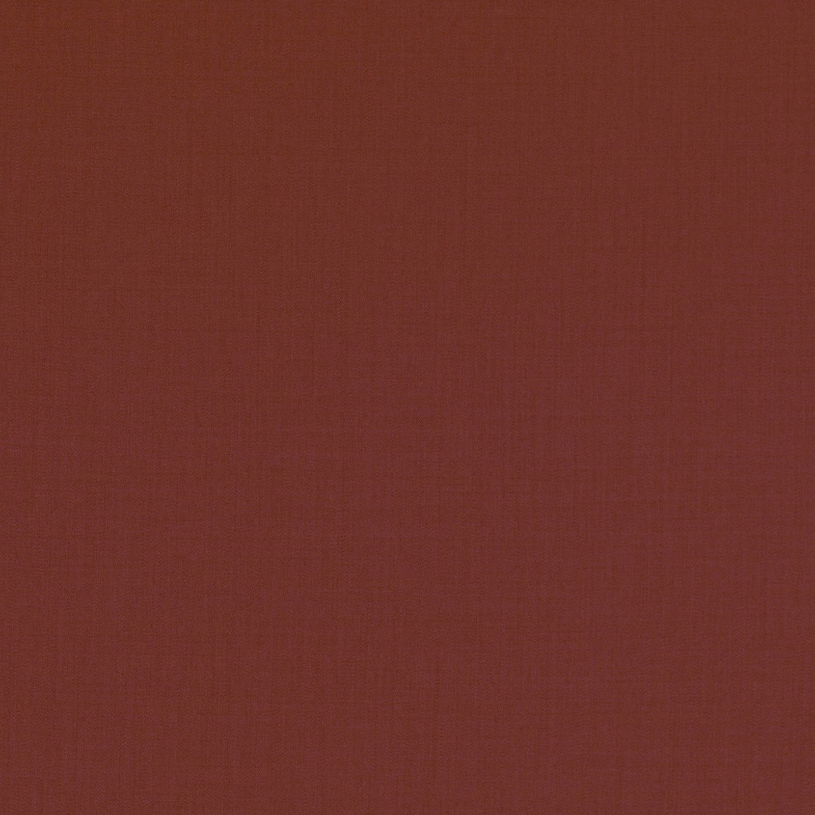 Warm russet red-brown plain woven fabric with subtle crosshatched texture