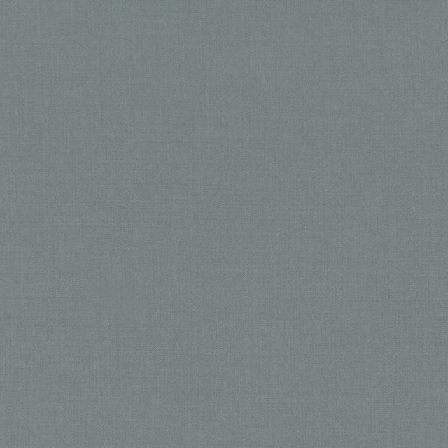 Muted blue-grey plain weave showing fine, understated surface texture