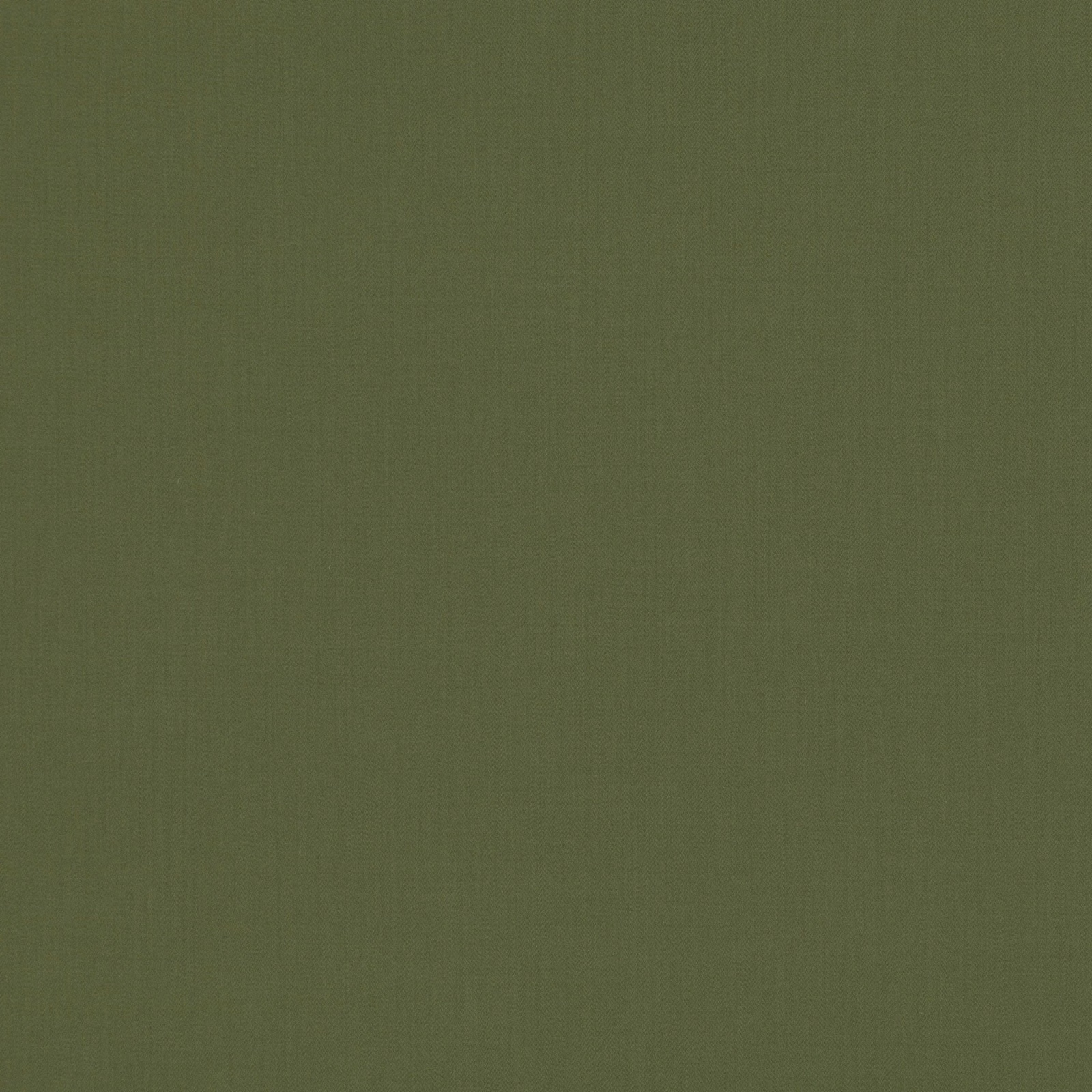 Muted olive-green plain weave with a soft, low-contrast surface texture