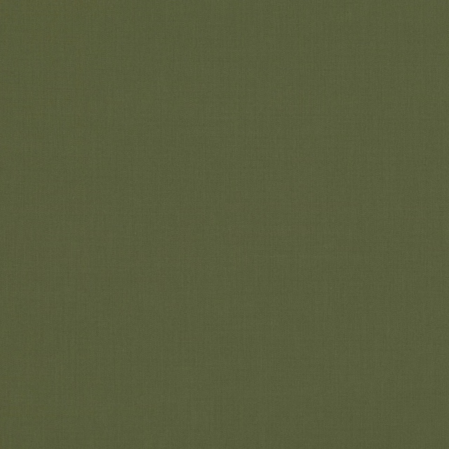 Muted olive-green plain weave with a soft, low-contrast surface texture