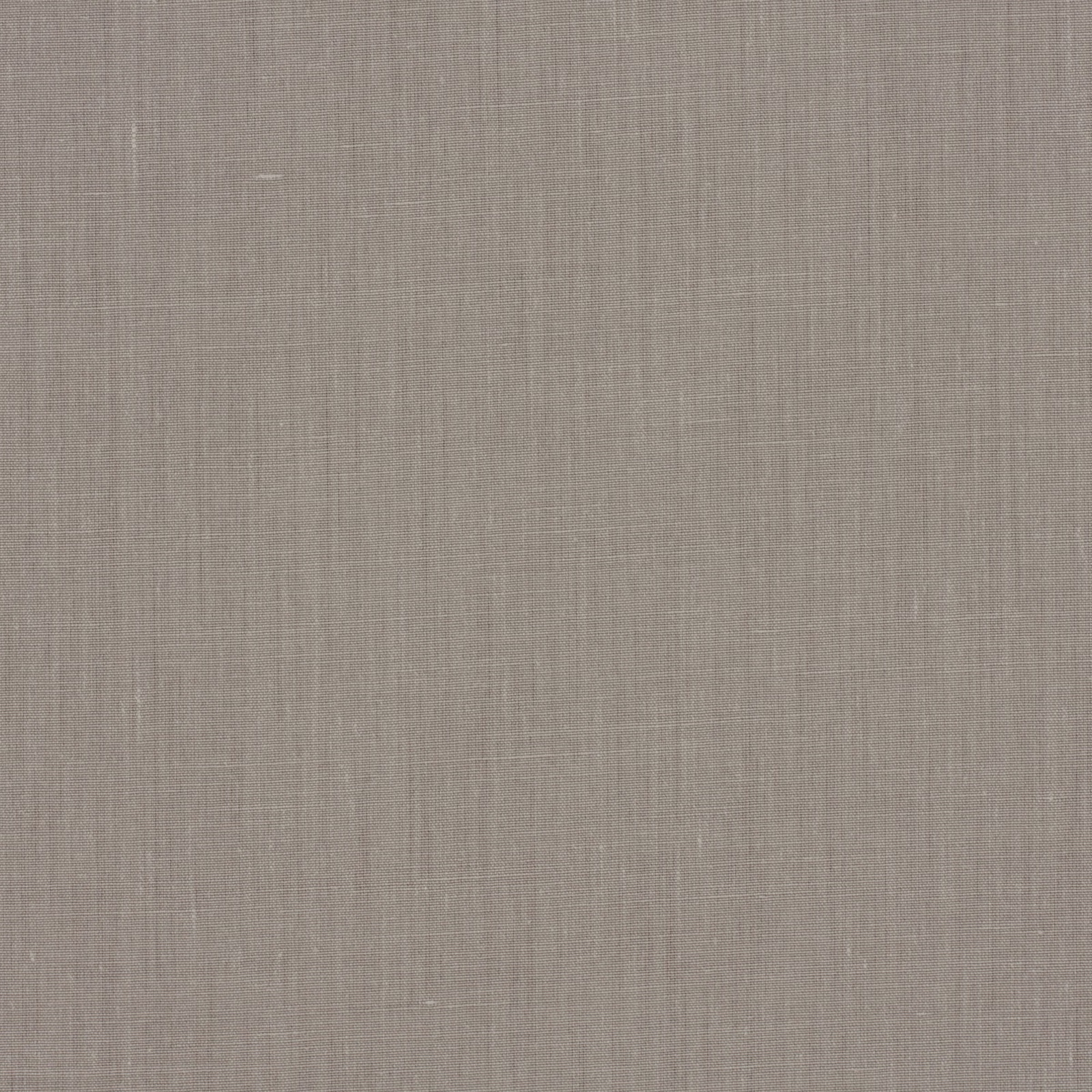 Close-up of soft stone-taupe plain weave with fine crosshatched texture