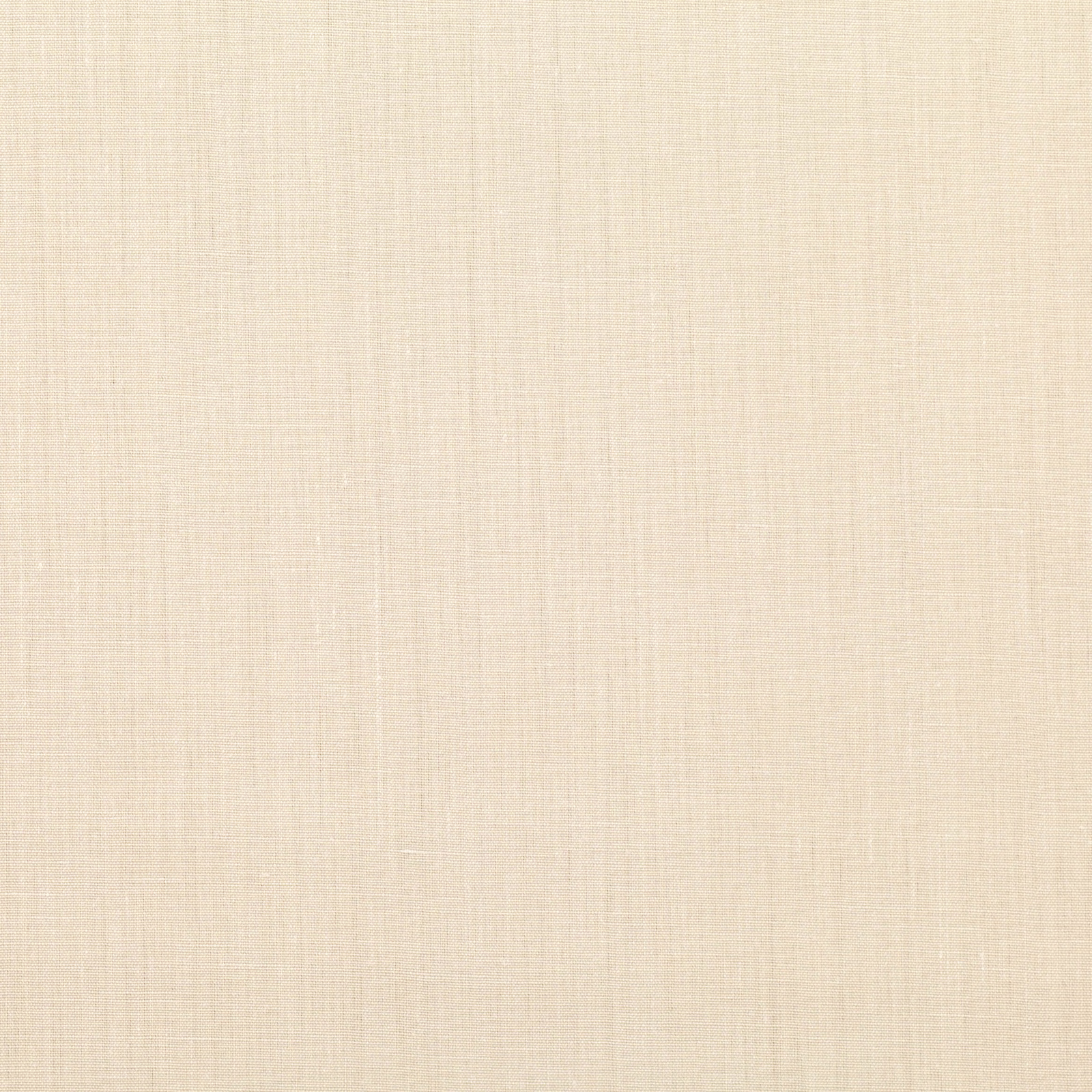 Warm cream plain fabric with fine vertical striations and subtle woven texture