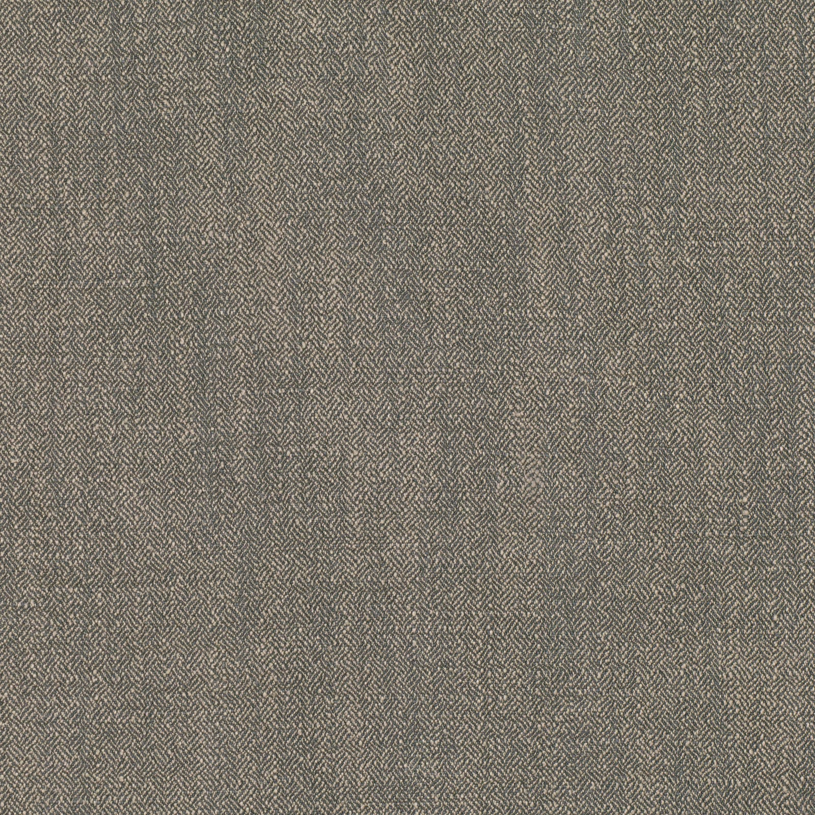 Warm carbon grey fabric with a fine, tightly woven herringbone texture