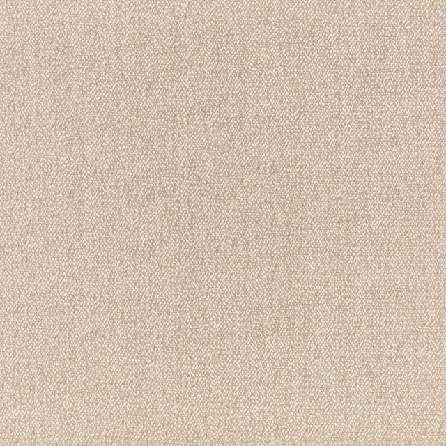 Warm oatmeal beige fabric with a fine broken-chevron woven texture