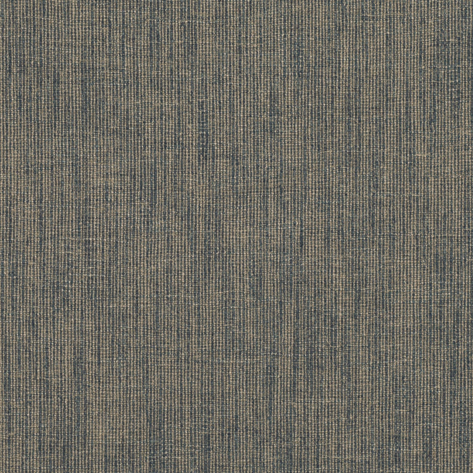 Deep ottanio blue-green textile with fine vertical ribs and crosshatched flecks