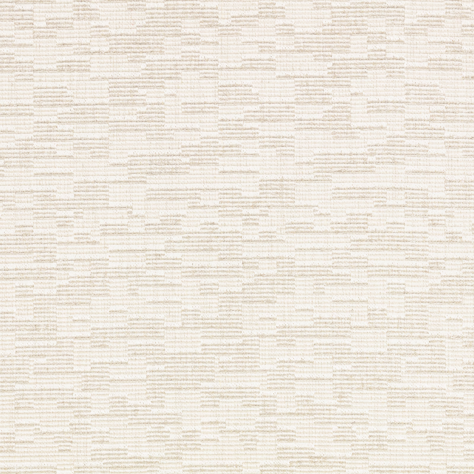 Pale pebble-beige textile with broken horizontal flecks and fine woven striations