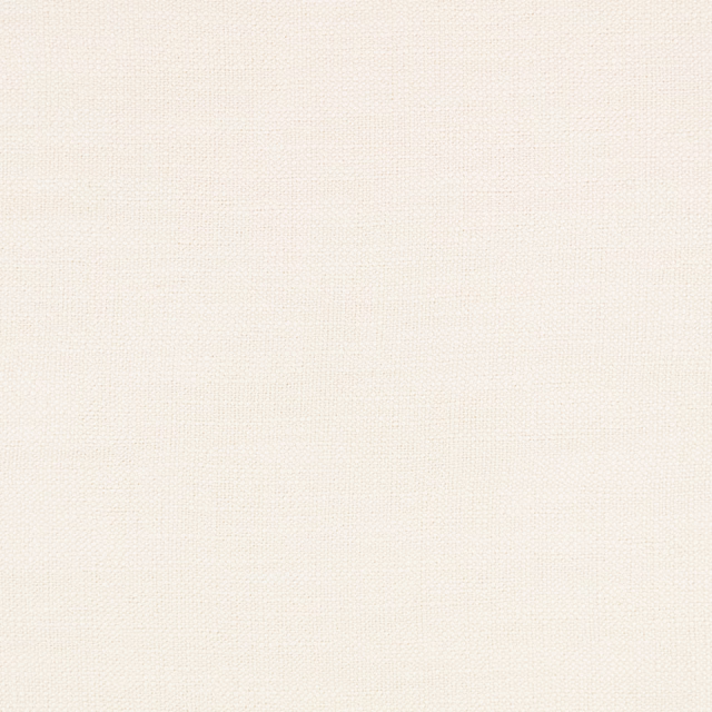 Warm ivory plain-weave textile with a fine, softly gridded surface