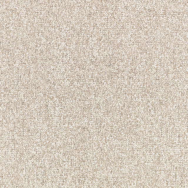 Parchment beige woven swatch with tiny cream flecks and softly irregular texture
