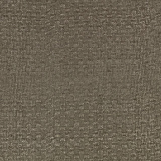 Close-up of muted gunmetal-grey fabric with a fine irregular woven grid texture