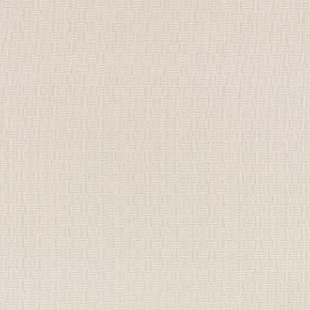 Pale warm putty textile with a subtle fine geometric woven grid texture
