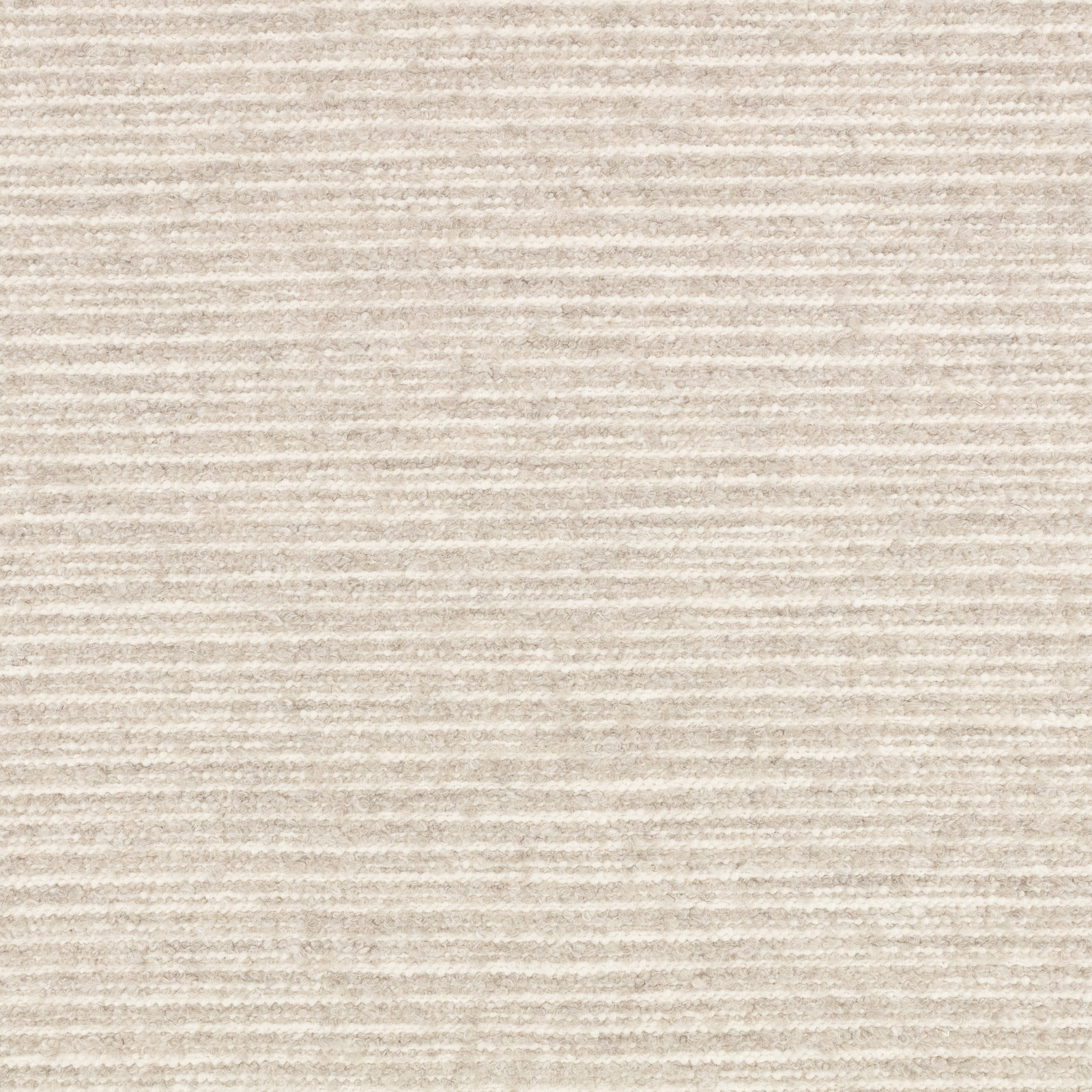 Pale greige textile with fine, uneven horizontal slub lines and soft woven texture
