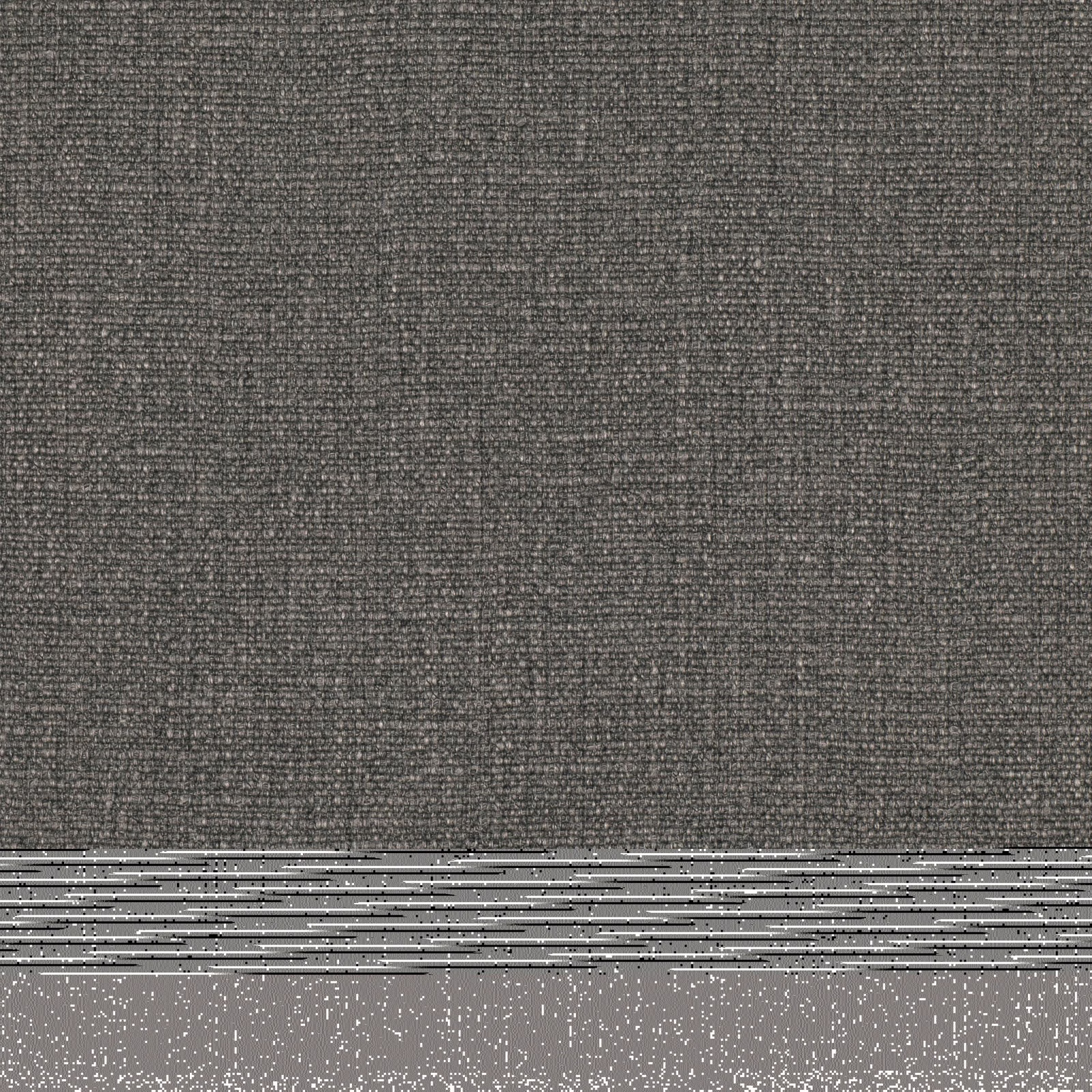 Close-up of dark anthracite-grey woven fabric with subtle salt-and-pepper texture