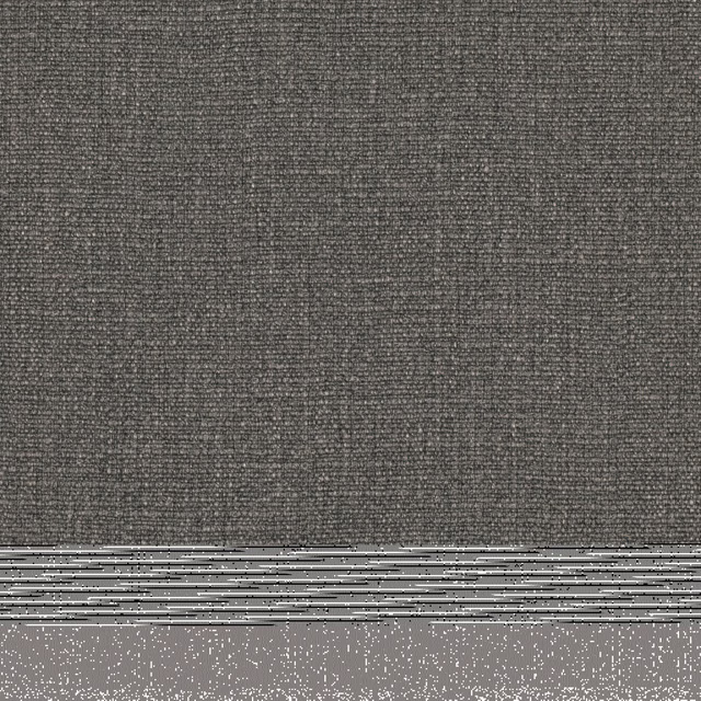 Close-up of dark anthracite-grey woven fabric with subtle salt-and-pepper texture