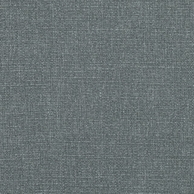 Close-up of Tosca Atlantic blue-grey fabric showing a dense, fine woven texture