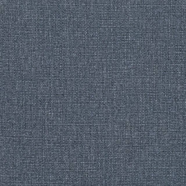 Close-up of cool blue-grey Tosca Denim with a fine, softly mottled woven texture