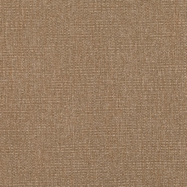 Warm moccasin-taupe fabric showing a finely pebbled plain woven texture
