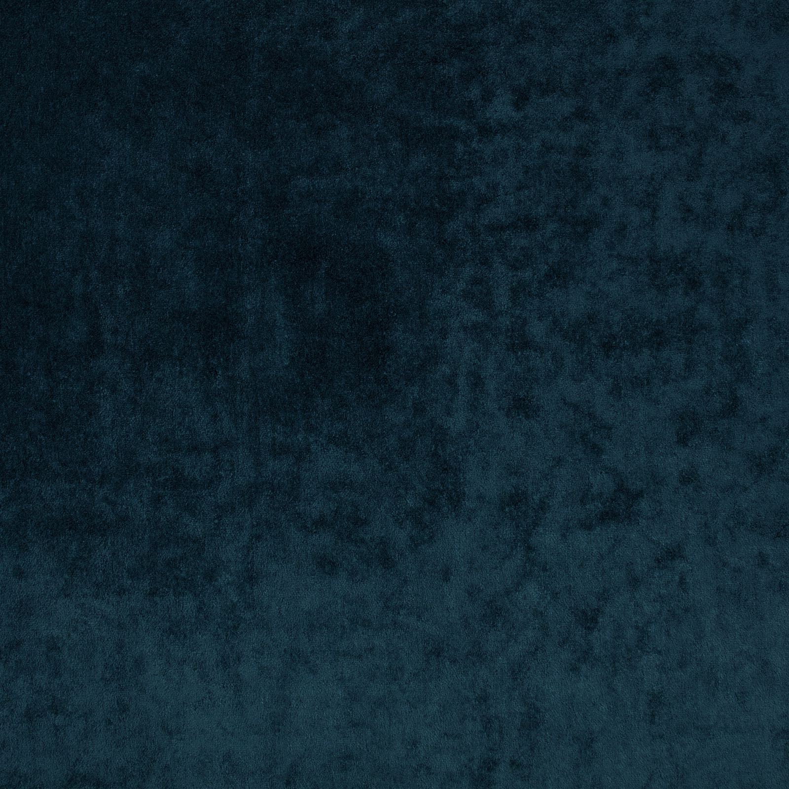 Deep blue-green teal velvet with softly mottled, shadowed surface texture