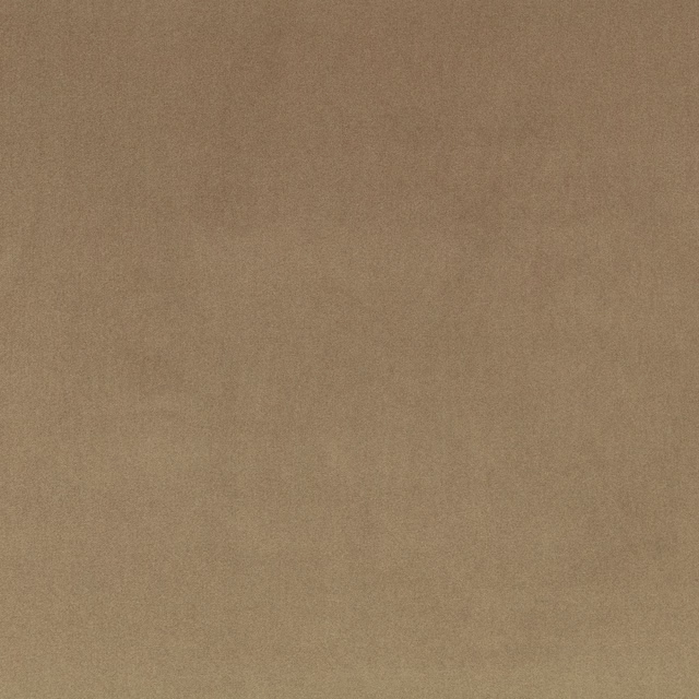 Warm hazel-taupe velvet swatch showing a softly mottled, light-catching nap