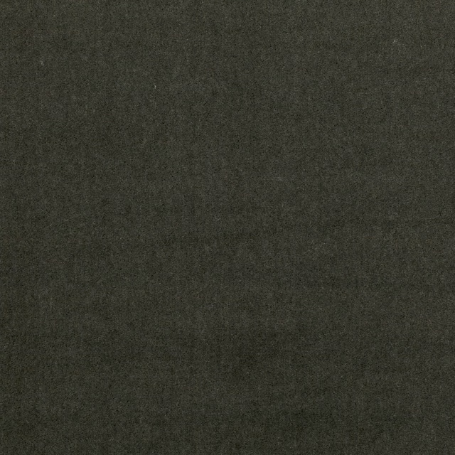 Deep olive-charcoal velvet with a softly mottled, light-catching plush pile