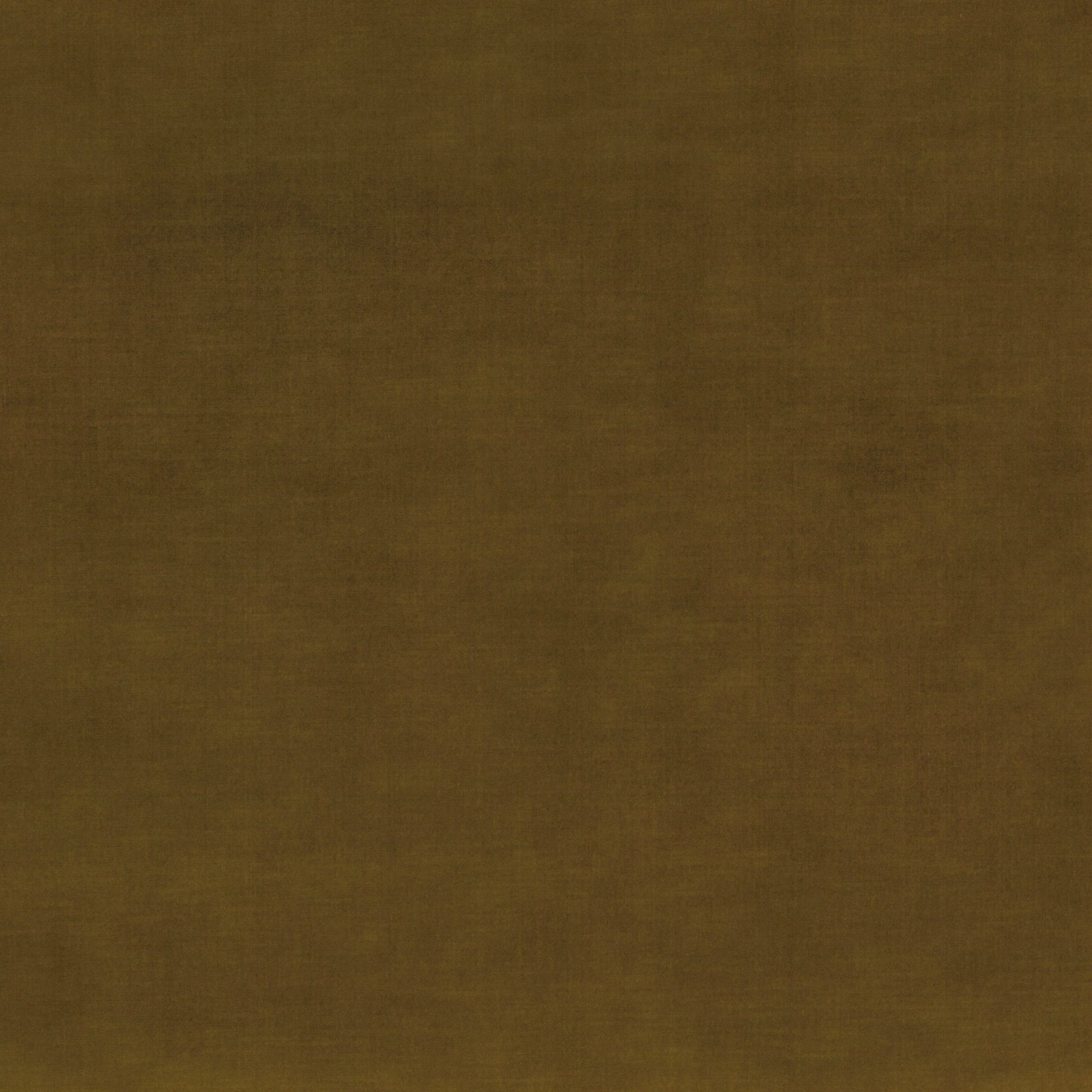 Deep olive-brown velvet swatch with a softly shifting, low-sheen nap