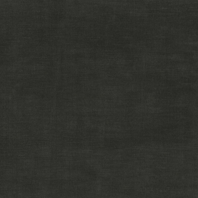 Deep charcoal velvet swatch with a softly brushed, low-contrast surface