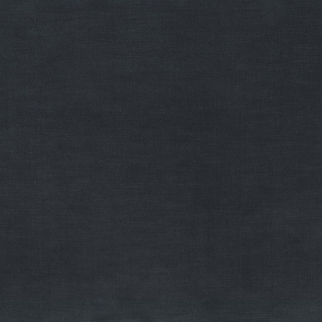 Deep ink-blue velvet with a charcoal cast and softly directional nap