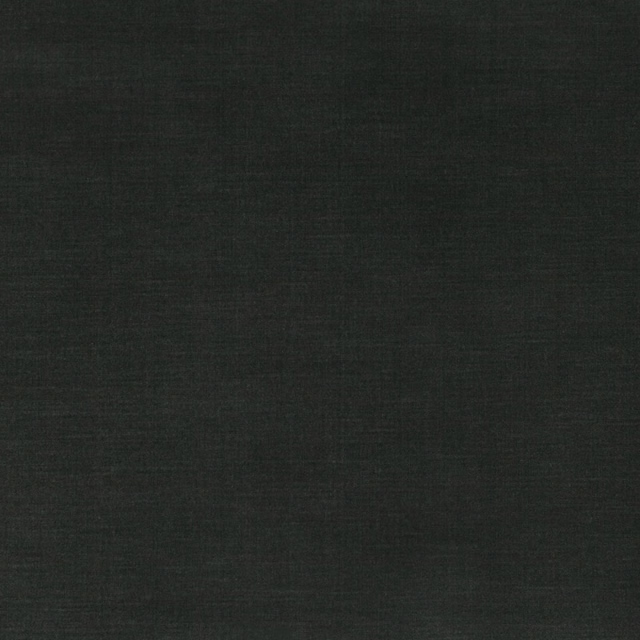 Deep charcoal velvet swatch with subtle metallic sheen and fine directional nap