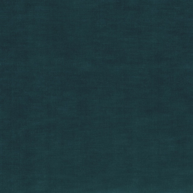 Deep ottanio teal velvet showing a subtle directional nap across the plain swatch