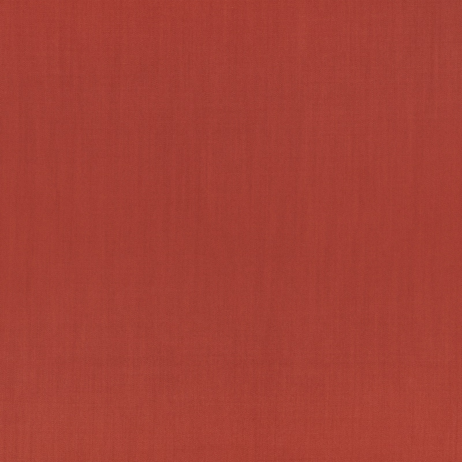 Burnt henna red plain weave with subtle vertical striated texture