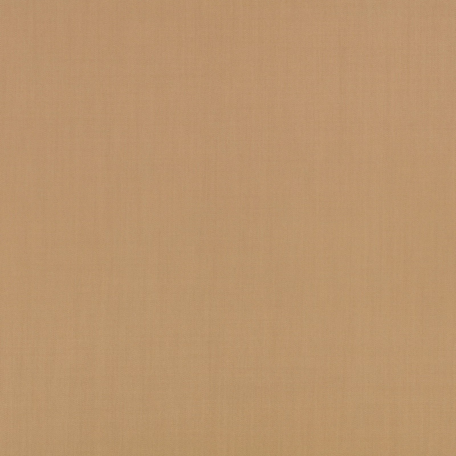 Warm camel plain weave with subtle vertical grain and softly matte surface